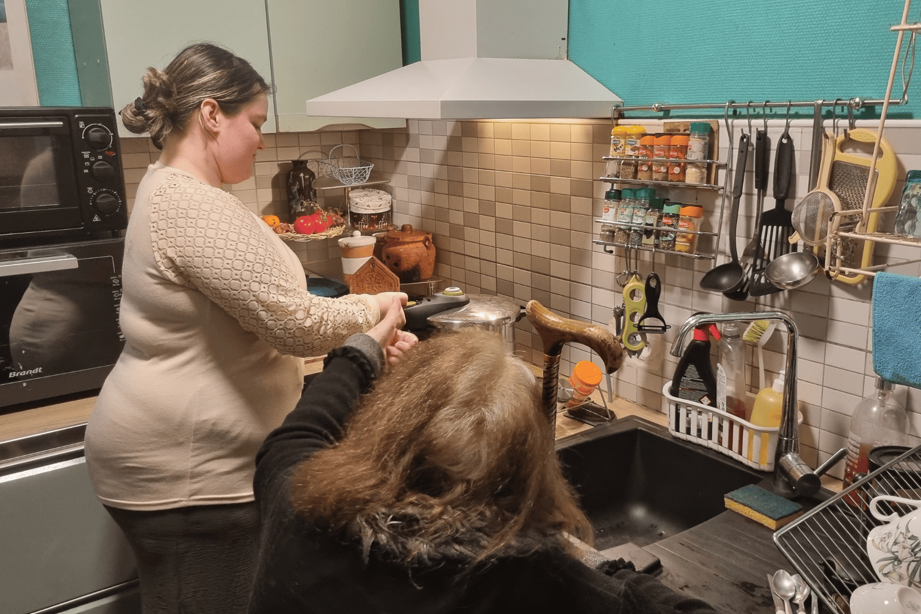 Maryse et Delphine, des années d’écart mais un toit en commun