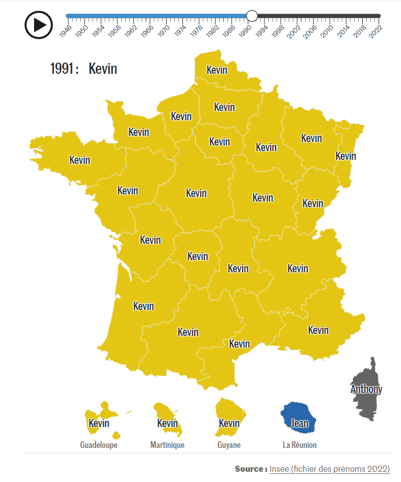Édito. Les prénoms comme marqueurs d’époques